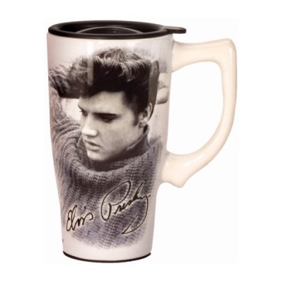 Tasse de Voyage Elvis Presley en céramique 18oz / La Légende